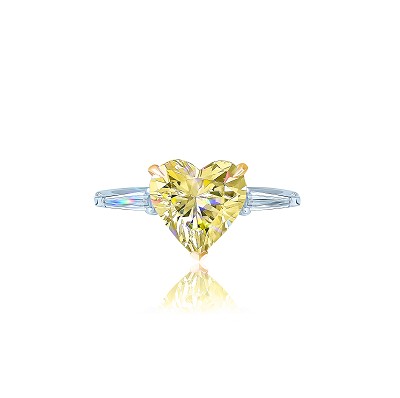 Gold 18K ring Heart mini KOJEWELRY 5072