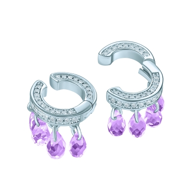 Mini cuff Pears violet KOJEWELRY 40505