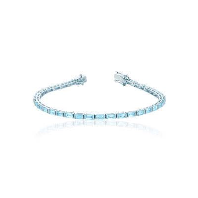 Bracelet tennis buguette silver 925 KOJEWELRY 50101 &16