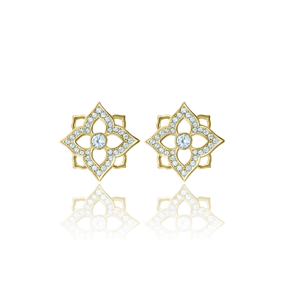 Earrings Stup HYDRANGEA one flower 61510Y