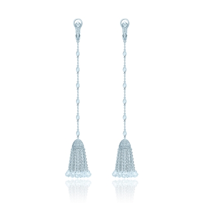 Earrings Tassel silver 925 KOJEWELRY 41100