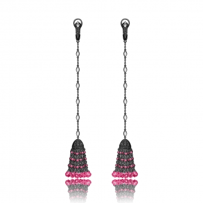 Earrings TASSEL Luxury silver 925 KOJEWELRY 42036B