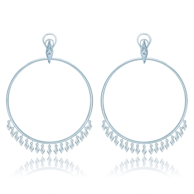 Earrings-Hoops silver 925 KOJEWELRY 11100