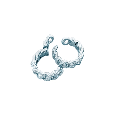 Ear-cuffs PAVE SHAINS silver 925  KOJEWELRY 21800