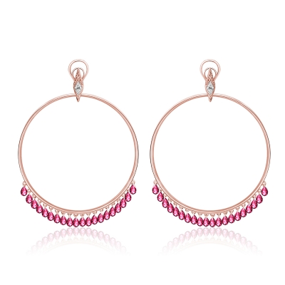 Earrings Hoops  silver 925 KOJEWELRY 51126R