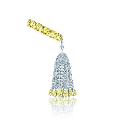 Ring Eternity with tassel, silver 925, CZ. KOJEWELRY  610101