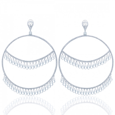 Earrings Hoops silver 925 KOJEWELRY 610314