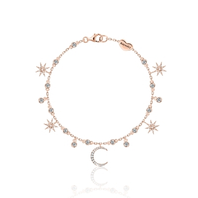 Bracelet Star & Moon silver 925 KOJEWELRY 610309