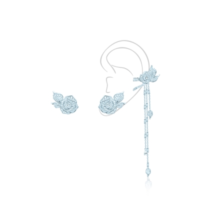 Set WILD ROSES silver 925 KOJEWELRY 610394