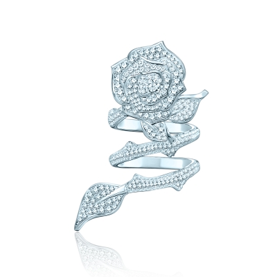 Ring WILD ROSES silver 925 KOJEWELRY 610388