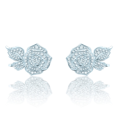 Studs WILD ROSES silver 925 KOJEWELRY 610384