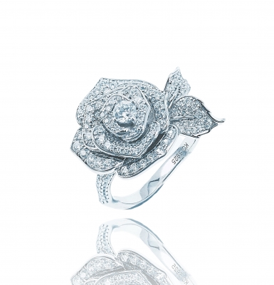 Ring WILD ROSES silver 925 KOJEWELRY 610414