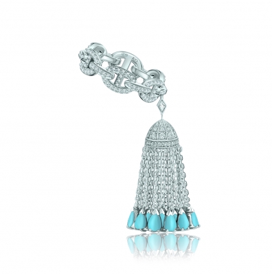 Ring with tassel OCEAN DREAM silver 925 KOJEWELRY 610496