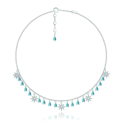 Necklace OCEAN DREAM silver 925 KOJEWELRY 610364233