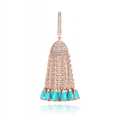 Pendant with tassel OCEAN DREAM silver 925 KOJEWELRY 610364234