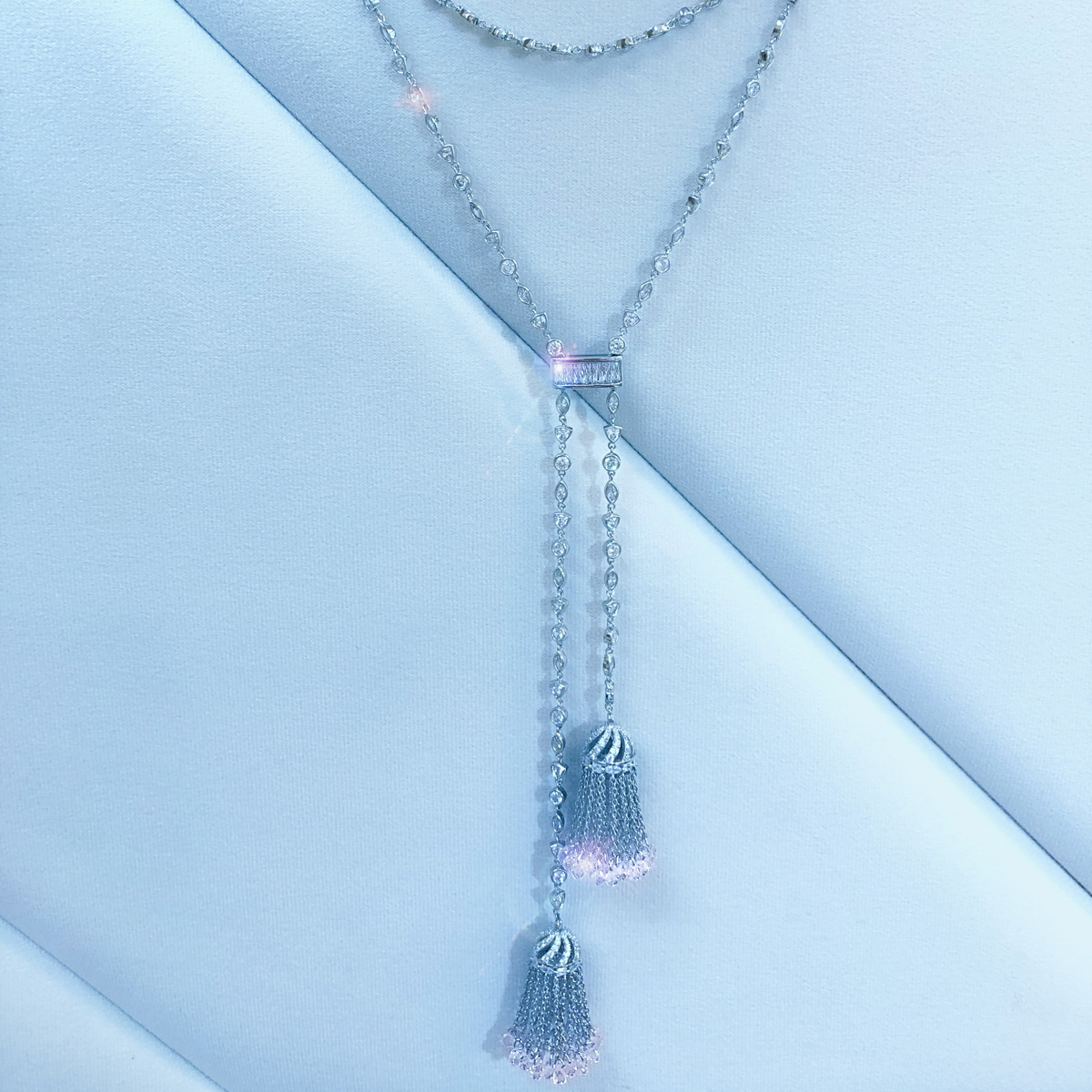 TWO Tassels Necklace