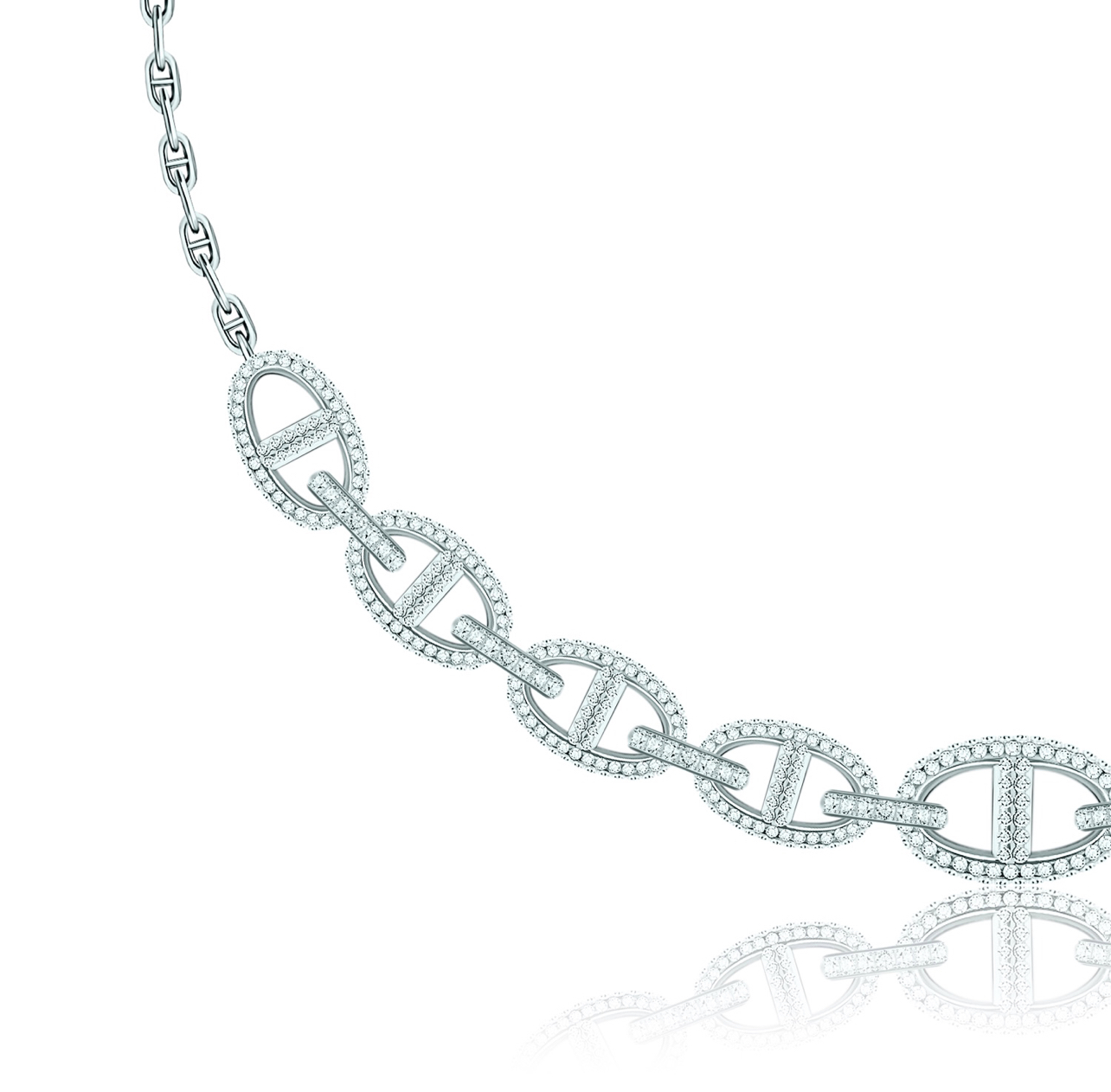 Necklace MYSTERY LINKS silver 925 KOJEWELRY 610492